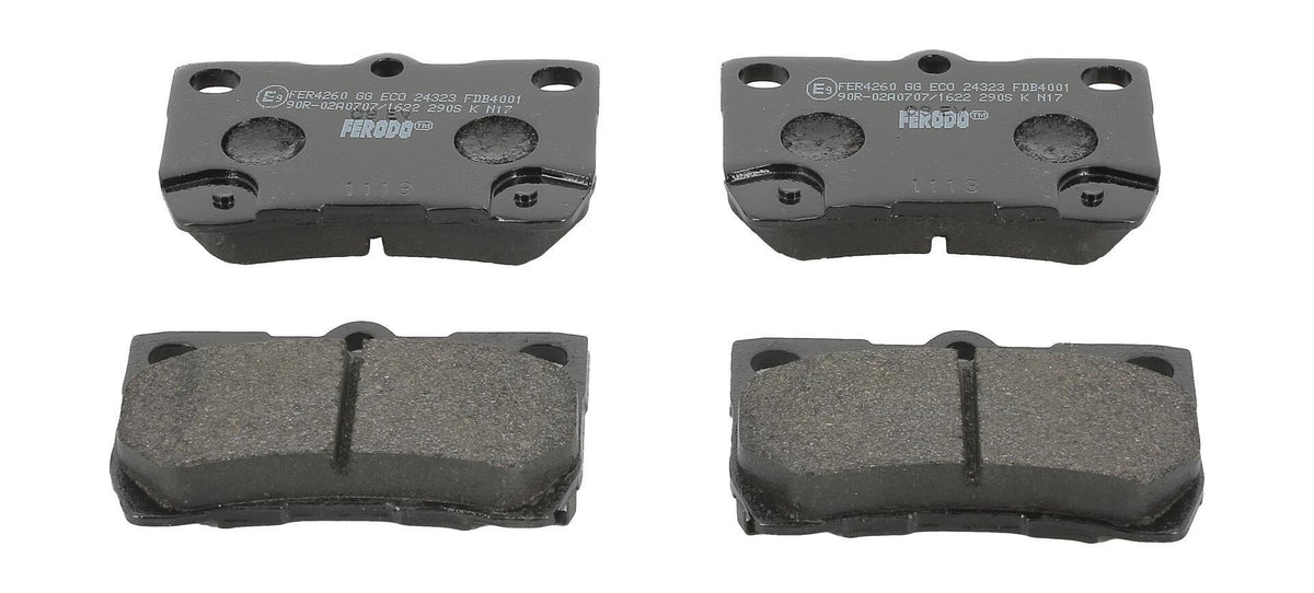 Ferodo FDB4001 Brake Pad Rear Gs (19) 3.0 V6:3.5 V6:4.3 V8:4.6 V8 05-11