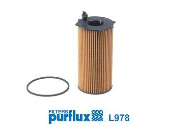 Purflux L978 Oil Filter Jeep Cherokee 05-Wrangler 07-2.8 Crd Dodge Nitro — Oil Filters