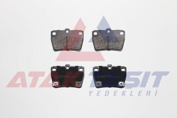 AP 05P997 Brake Pad Rear with Wear Indicator Toyota Rav4 II (Cla2_, Xa2_ and 2 more models — Brake Pads