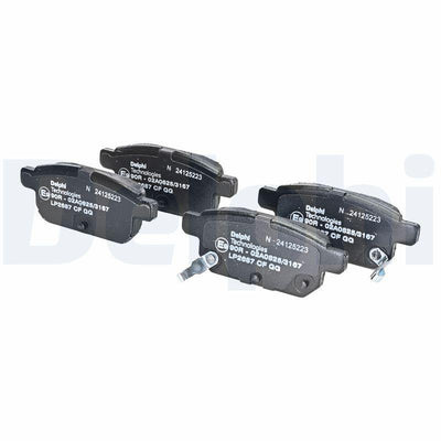 Delphi LP2687 Brake Pad Rear Baleno 16- / Swift V 17- / Sx4 S-Cross 13- / Vitara 15- — Brake Pads