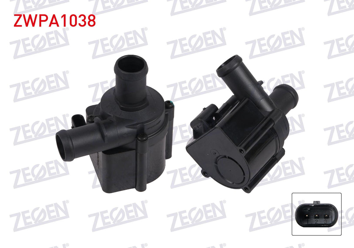 Zegen ZWPA1038 Auxiliary Water Pump Audi A4 (8W2) 2015-/ A5 (F53) 2017-/ A6 (4G2) 2010-2018 / A6 (4G2) 2008