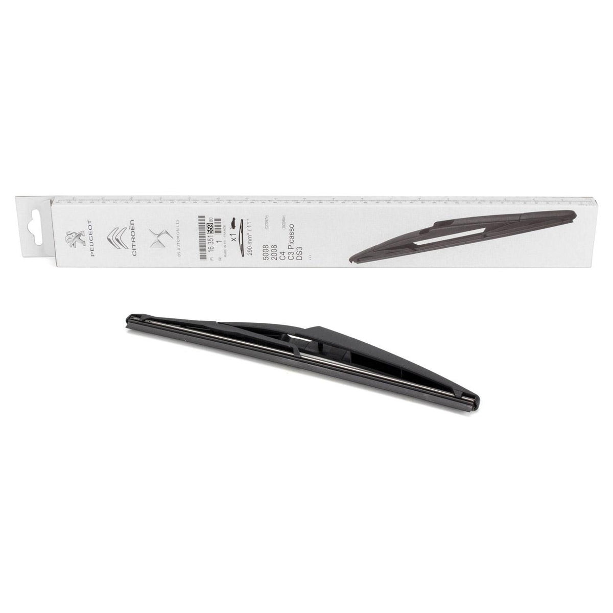 Peugeot 2008 Rear Wiper Blade - Original Replacement Part for 2013-2019 Model — Wipers