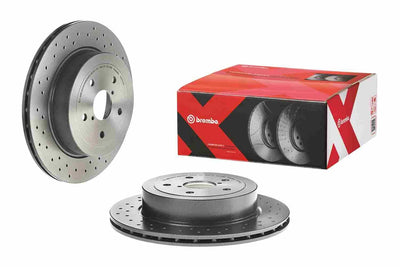 Brembo 09.7813.2X Brake Disc Rear Xtra Subaru — Brake Rotors & Drums