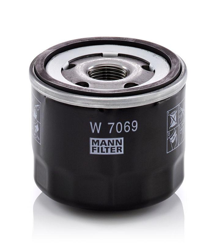 Mann W7069 Oil Filter Honda Civic CR-V HR-V Rav4 Grand Vitara — Oil Filters