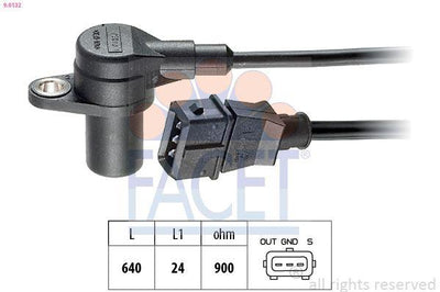 Facet 9.0132 Crankshaft Shaft Konum Sensor Daily Alfa Romeo 145 146 164 Spider Lancia Kappa — Pistons & Rotating
