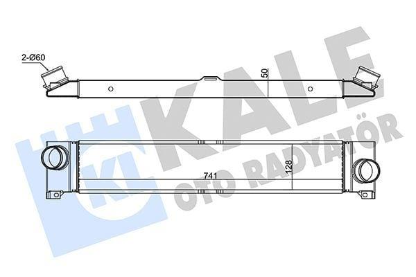 KALE Turbo Radiator Intercooler 06-Ducato 2.3D-JTD — Turbo & Supercharger