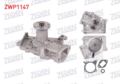 Zegen ZWP1147 Water Pump Mazda 323 IV 1.8i 16V 1989-1994 / 323 III 1.6 1985-1991 / 323 IV (Bg) 1.6i — Water Pump & Thermostat