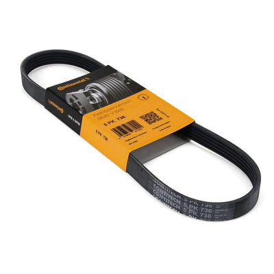 Continental CTAM 5PK736 - Quality Serpentine Belt for Peugeot, Land Rover, Ferrari — Belts