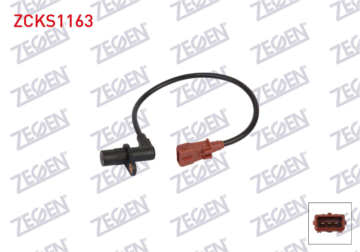 Zegen ZCKS1163 Crankshaft Speed Sensor Citroen Berlingo 1.9 D 1997-2005 / Peugeot 306 1.8 1993-2002 / 406 2.0 1996-2004 / Fiat Ducato 1.9 D 1998-2002