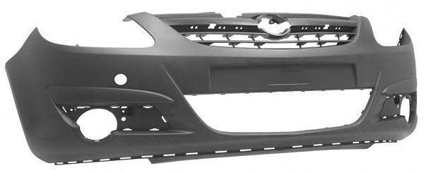 EUROSTAMP 101.13.9120 Opel Corsa D 2007-2010 Models Front Bumper Aftermarket — Bumpers & Grilles