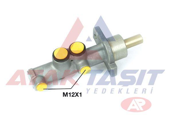 AP 212942 Brake Anamerkez Aluminium 22,2 mm Citroen C3 1.4 HDi-1.4 VTI-1.6i ABS li without ESP 2002-2009 / C2 (Jm) 1.4i-1.4 HDi-1.6i ABS li without ESP 2003-2009
