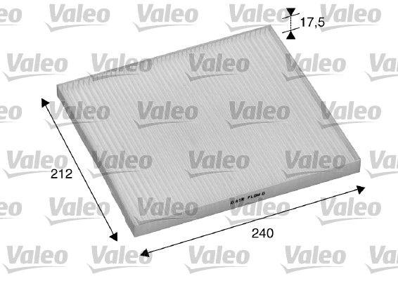 Valeo 698895 Cabin Air Filter Kia Cerato 2004-> Sorento 2009-> Carnival 05-> — Air & Cabin Filters