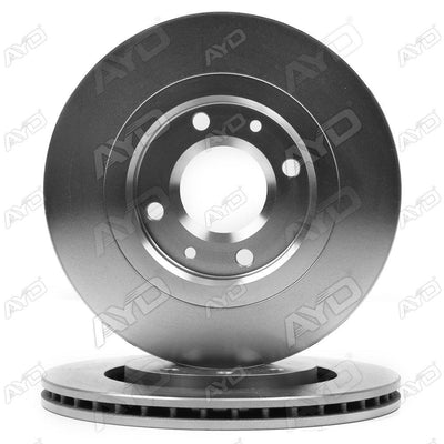 AYD 10-50849 *2 Front Brake Disc Mirror (Air with Cooling) Partner Berlingo < 03 1.4I 1.8D 1.9D P306 Xsara Zx Bx Xantia Xs | Set of 2