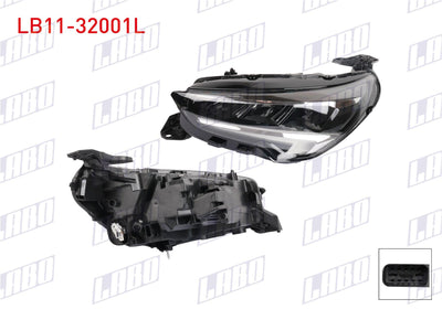 LABO LB11-32001L Headlight Left LED Opel Corsa F 2019 — Headlights