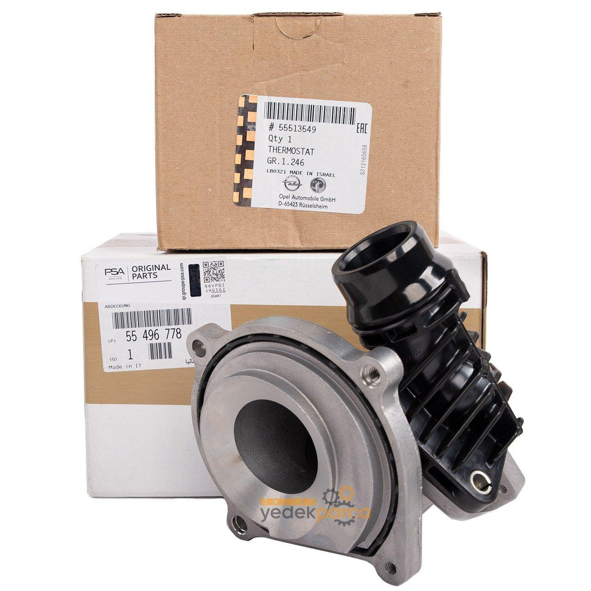 Opel Meriva B 1.6 Diesel Thermostat - Complete Original Assembly — Water Pump & Thermostat