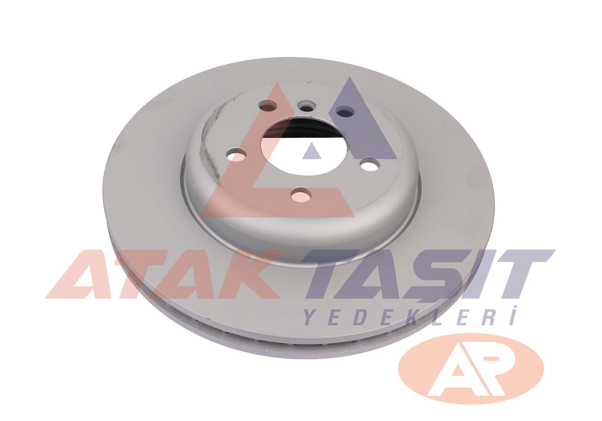 AP B2070VR Brake Disc Front Air Klamalı BMW 5 Series (F10) 525 D 5 Lug 348X30x75x66 2010-| Set of 2 — Brake Rotors & Drums