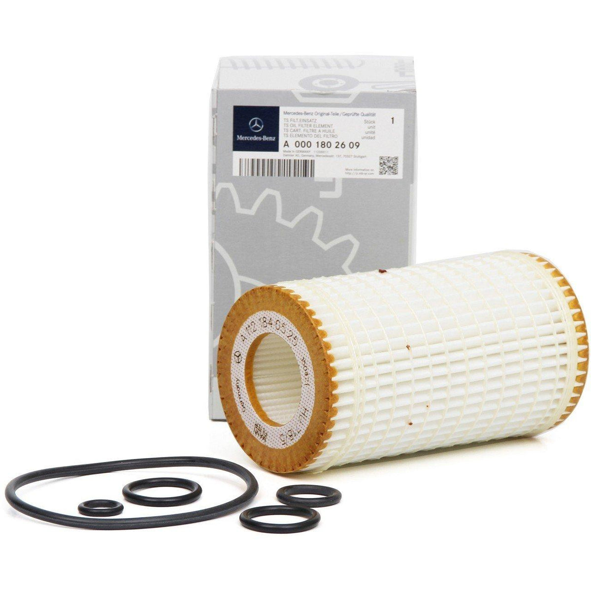 Mercedes-Benz A0001802609 W211 Body E280-E320 OM611-OM642 M112-M113-M272 Oil Filter Genuine — Oil Filters