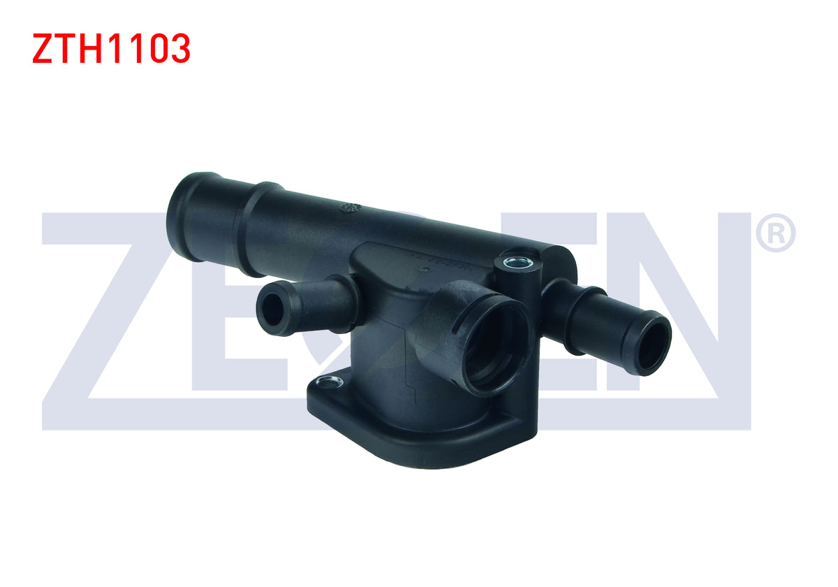 Zegen ZTH1103 Thermostat Flange Plastic Audi A4 1.9 TDI 04-08 / Cordoba 1.4 TDI 02-09 / Ibiza IV 1. — Water Pump & Thermostat
