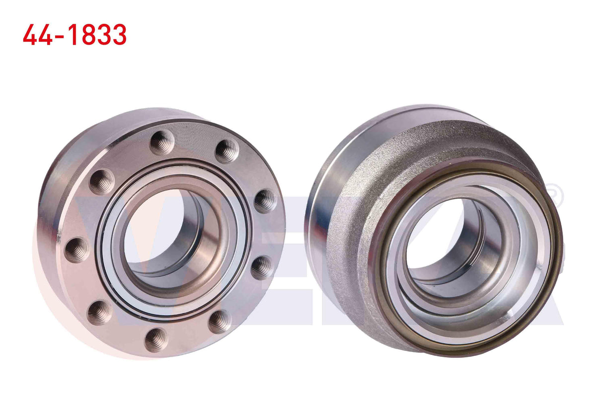 Veka 44-1833 Wheel Hub Left-Right Front with Bearing Iveco Daily IV 2.3 D 70C15 / 70C17 ABS with Ring 5 Lug — Hub Assemblies