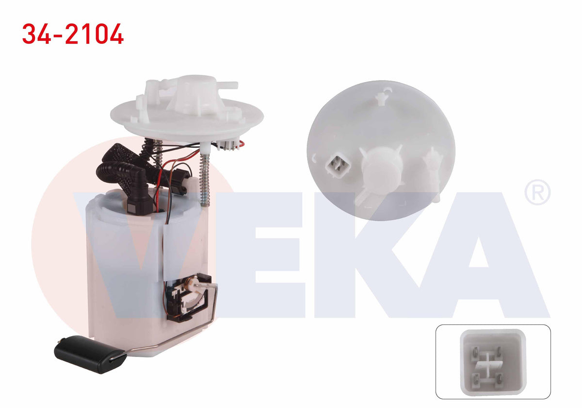 Veka 34-2104 Fuel Tank Level Float 3.5 Bar Hyundai Accent Blue 1.4 Cvvt 2012-/ Accent Blue 1.6 Cvvt 2012-/ Kia Rio III 1.25 Cvvt 2011-2014 / Kia Rio III 1.4 Cvvt 2011-2014