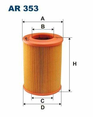 FILTRON AR353 Air Filter - Carry SK 410 Damas 89-99 — Air & Cabin Filters