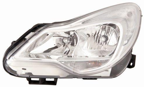 Depo 442-1169LMLDEM1 Headlight Left Opel Corsa D 11- Facelift Chrome — Headlights
