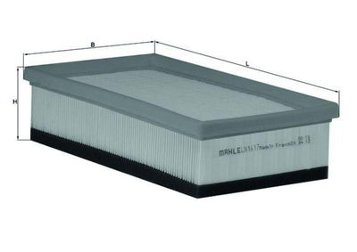 Mahle LX1617 Air Filter P407 C5 II Jumpy III Scudo III C5 (X7) Dv6 (1.6 HDi) — Air & Cabin Filters