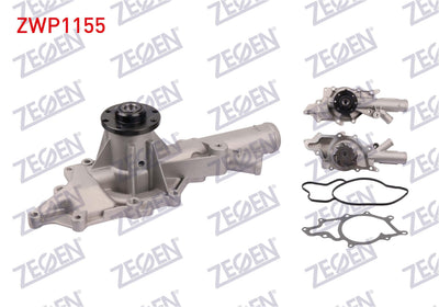 Zegen ZWP1155 Water Pump Mercedes Sprinter 4,6T (906) 413 CDI 2006-2009 / Vito (W639) 110 CDI 2003 — Water Pump & Thermostat