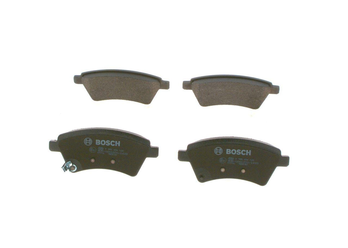 Bosch 0986494129 Front Brake Pad Fiat Sedici 1.6 16V 1.9 JTD 06 >