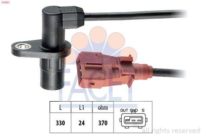 Facet 90021 Crankshaft Sensor Citroen Jumper Peugeot Boxer P206 Partner 19D Fiat Ducato 20 — Pistons & Rotating