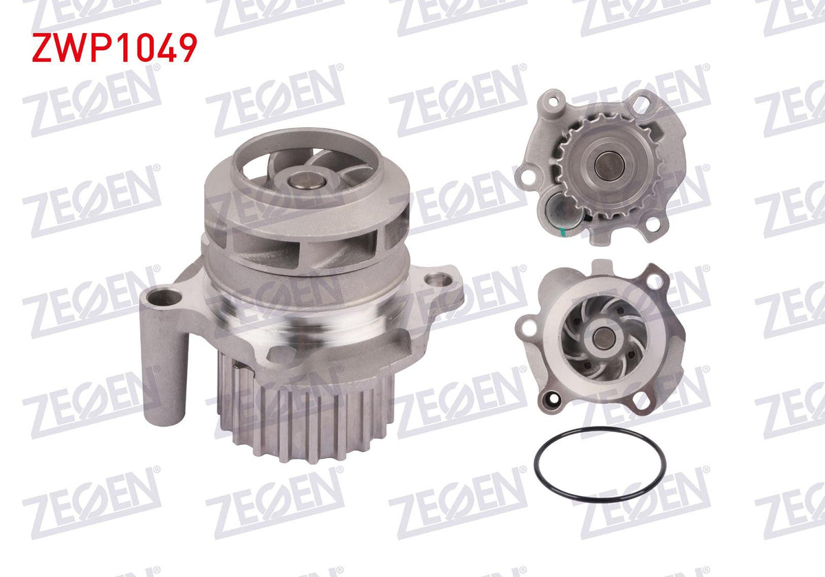 Zegen ZWP1049 Water Pump Bora 1.9 TDI 1998-2005 / Leon 1.9 TDI 1999-2006 / Toledo II 1.9 TDI 1999-2 — Water Pump & Thermostat
