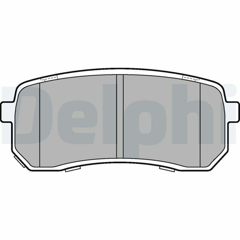 Delphi LP3178 - Brake Pads Set for 2015 Sorento