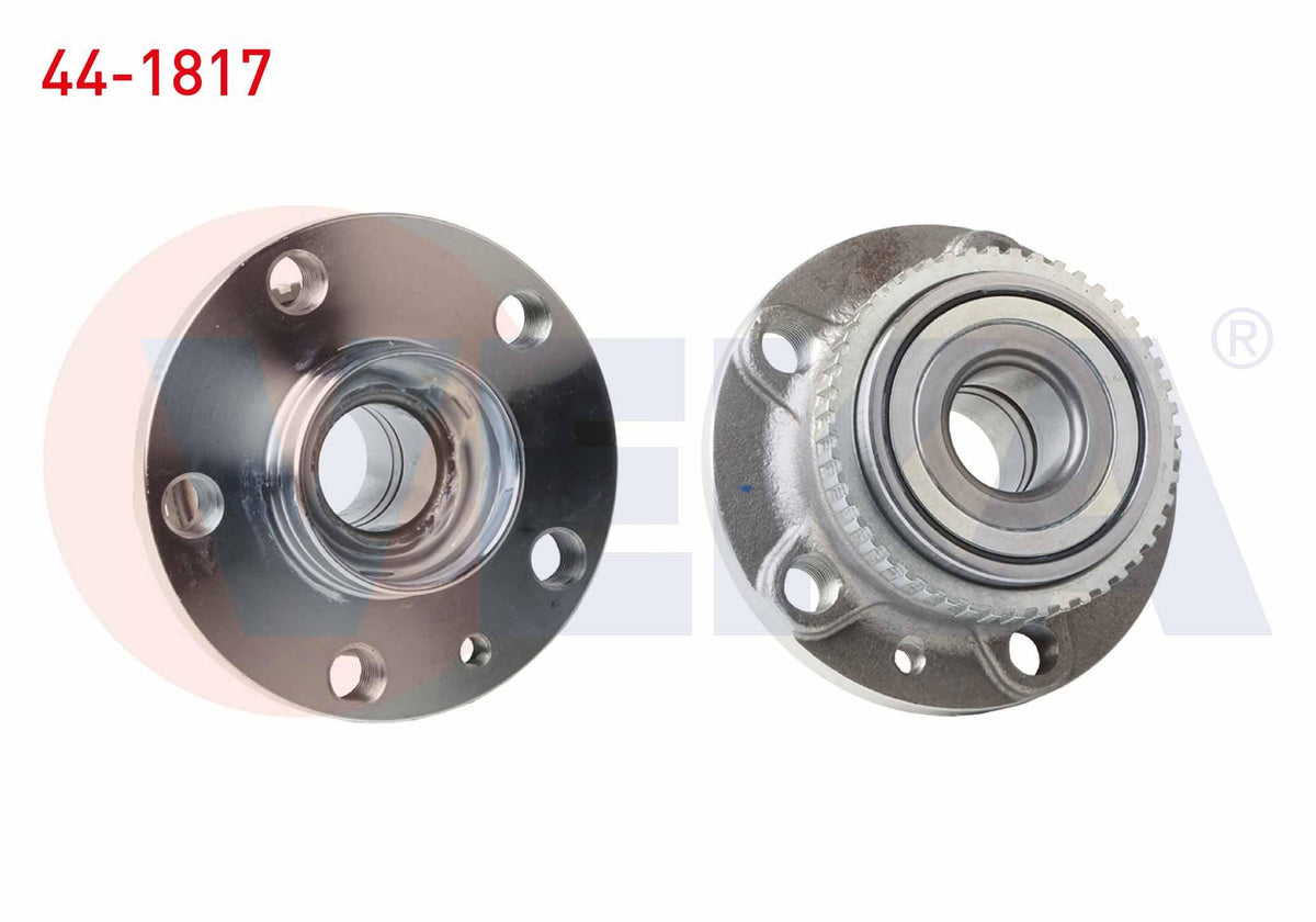 Veka 44-1817 Wheel Hub Left-Right Rear with Bearing Fiat Scudo (220P) 1.9 D 5 Lug ABS li 1996-2006 — Hub Assemblies