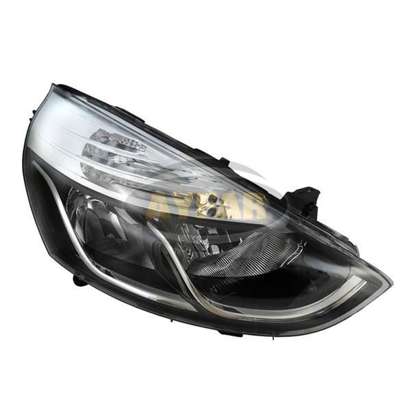Ayfar 202320 Headlight Right Renault Clio IV Hb/Grandtour 12-20 with Motor Chrome Çıtalı — Headlights