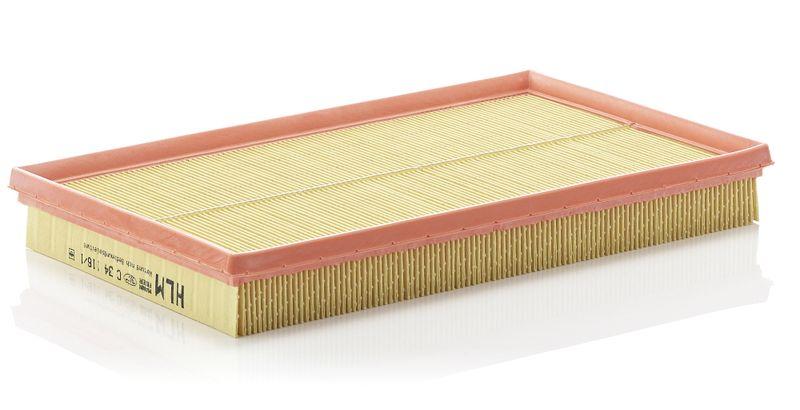Mann C34116-1 Air Filter Opel Vectra B 1.6 1.8 2.0 96-02 — Air & Cabin Filters