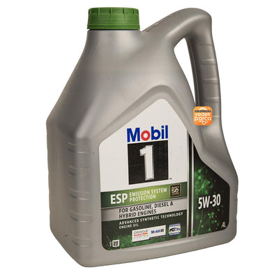 Mobil 5W30ESP4 Mobil 1 ESP 5W-30 Motor Oil 4 Litre