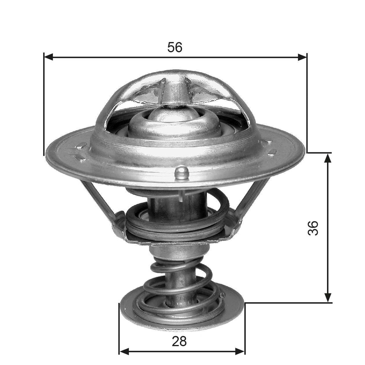Gates TH31482G1 Thermostat Corolla Auris Avensis Rav4 Yaris