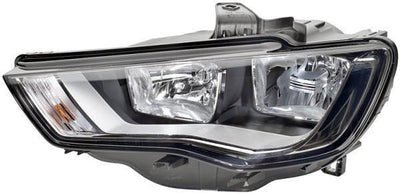 Hella Audi A3 Xenon Headlight - Left Side for 2014-2017 Models — Headlights