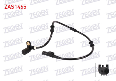 Zegen ZAS1465 ABS Sensor Rear Right Mercedes M Series (W163) 1998-2005 — Brake Sensors & ABS