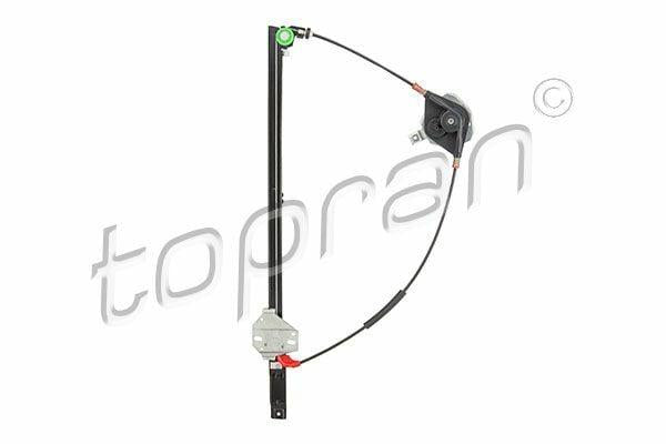 TOPRAN Window Crank Right Front Manual - Compatible with 96-00 Volkswagen Transporter T4 — Glass & Trim