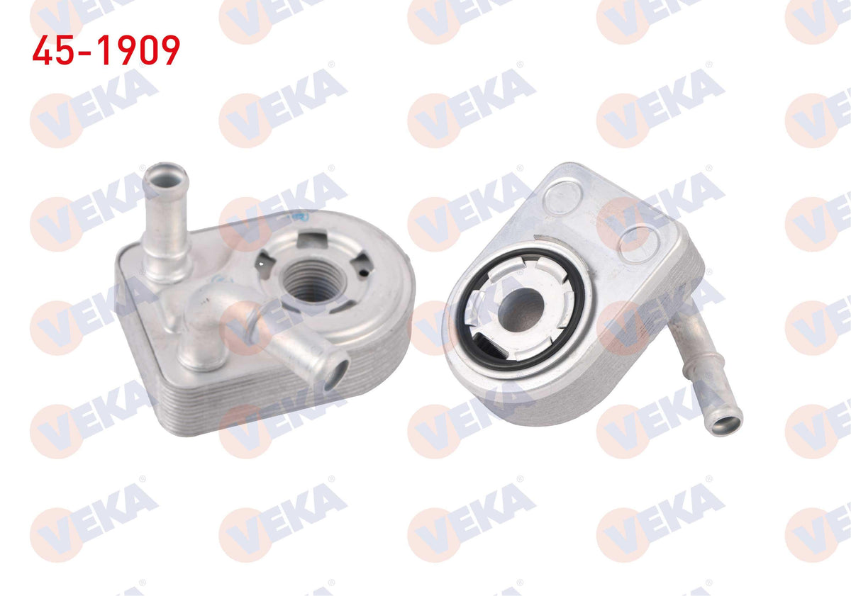 Veka 45-1909 Oil Cooler Ford C-Max II 1.5 Ecoboost 15-/ Focus III 1.5 Ecoboost 15-/ Kuga II 1.5 Ecoboost 14-/ Galaxy 1.5 Ecoboost 15-18 / Mondeo 1.5 Ecoboost 19-/ S-Max 1.5 Ecoboost 2018