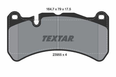 Textar 2395501 Brake Pad 171 / 209 Front CLK / Slk Amg 55