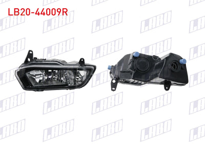 LABO LB20-44009R Fog Lamp Right Single Socket Volkswagen Polo V (6R1 — Tail, Signal & Reflectors