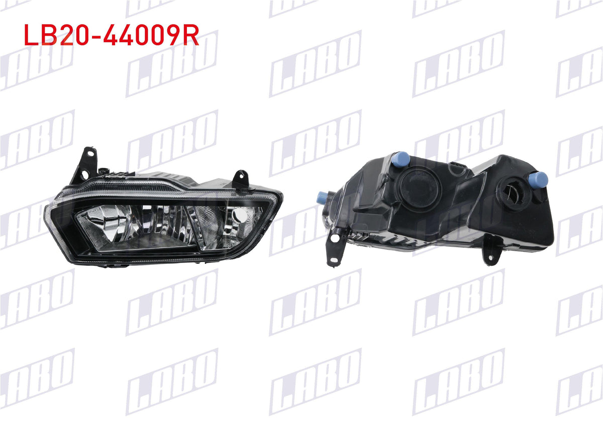 LABO LB20-44009R Fog Lamp Right Single Socket Volkswagen Polo V (6R1, 6C1) 2014-2018 (P21w Bulb for)