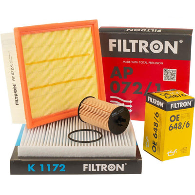 Opel Corsa D Filtron 1.2/ 1.4 Gasoline Scheduled Service Filter Set 2008-2014 — Auto Parts Hall, Maintenance & Service Kits