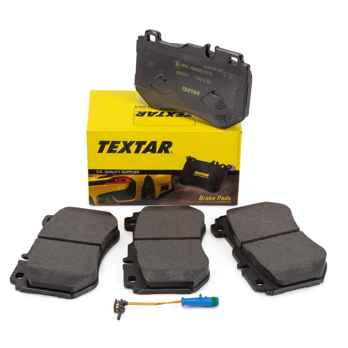 Textar Mercedes W205 C200d AMG Front Brake Pad Set — Brake Pads