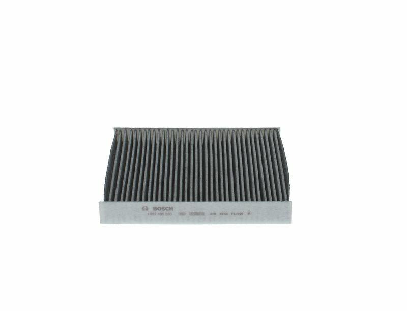 BOSCH Pollen Filter 1987435590 - High Efficiency Active Carbon Filter for Toyota Corolla, C-HR, Hilux — Air & Cabin Filters