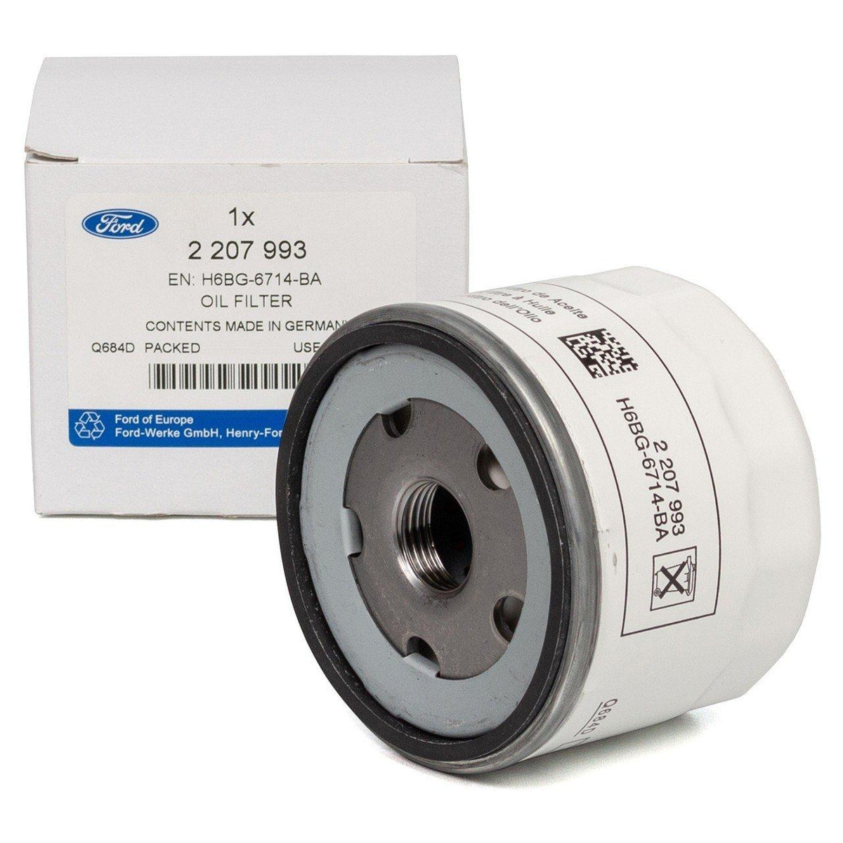 Ford Otosan H6BG6714BA Ford Courier 2023 - 1.0 EcoBoost Focus Fiesta Puma Oil Filter Genuine — Oil Filters