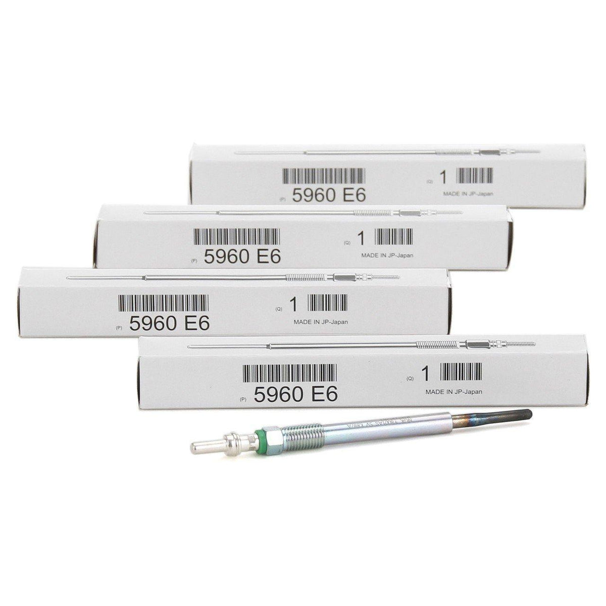 Citroen C3 1.6 HDi - Original Glow Plug Set (4 Pieces) for Diesel Engines — Citroën, Coils & Plugs