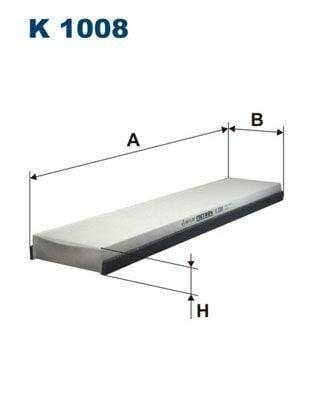 FILTRON K1008 - Pollen Filter for 1994 Mondeo — Air & Cabin Filters